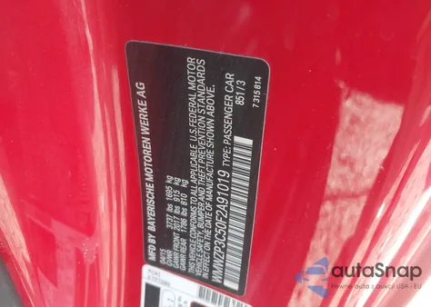 2015 Mini Convertible Cooper S z USA, uszkodzony, nr VIN WMWZP3C50F2A91019